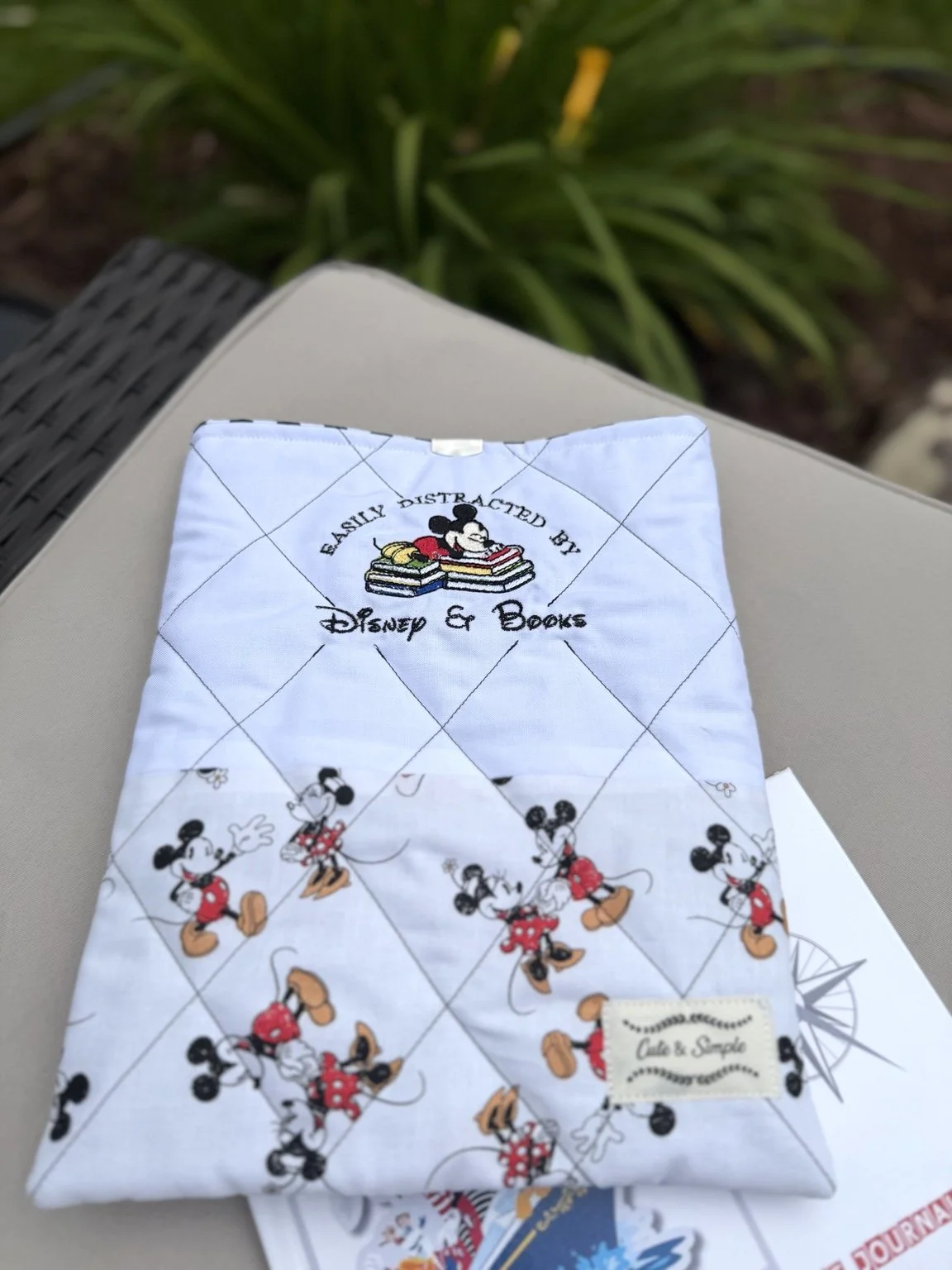 Quilted Book/Ipad Sleeve
