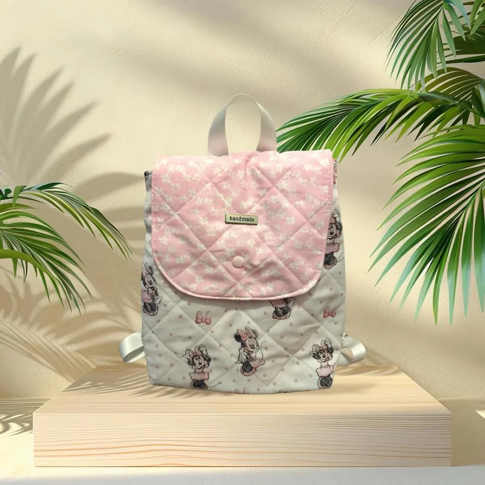 Handmade Quilted  Backpack