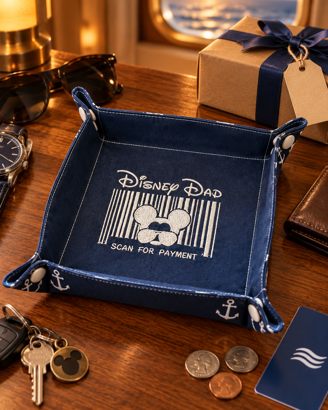 Dad Nautical Catchall Tray