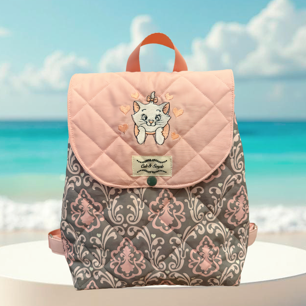 Handmade Quilted Backpack