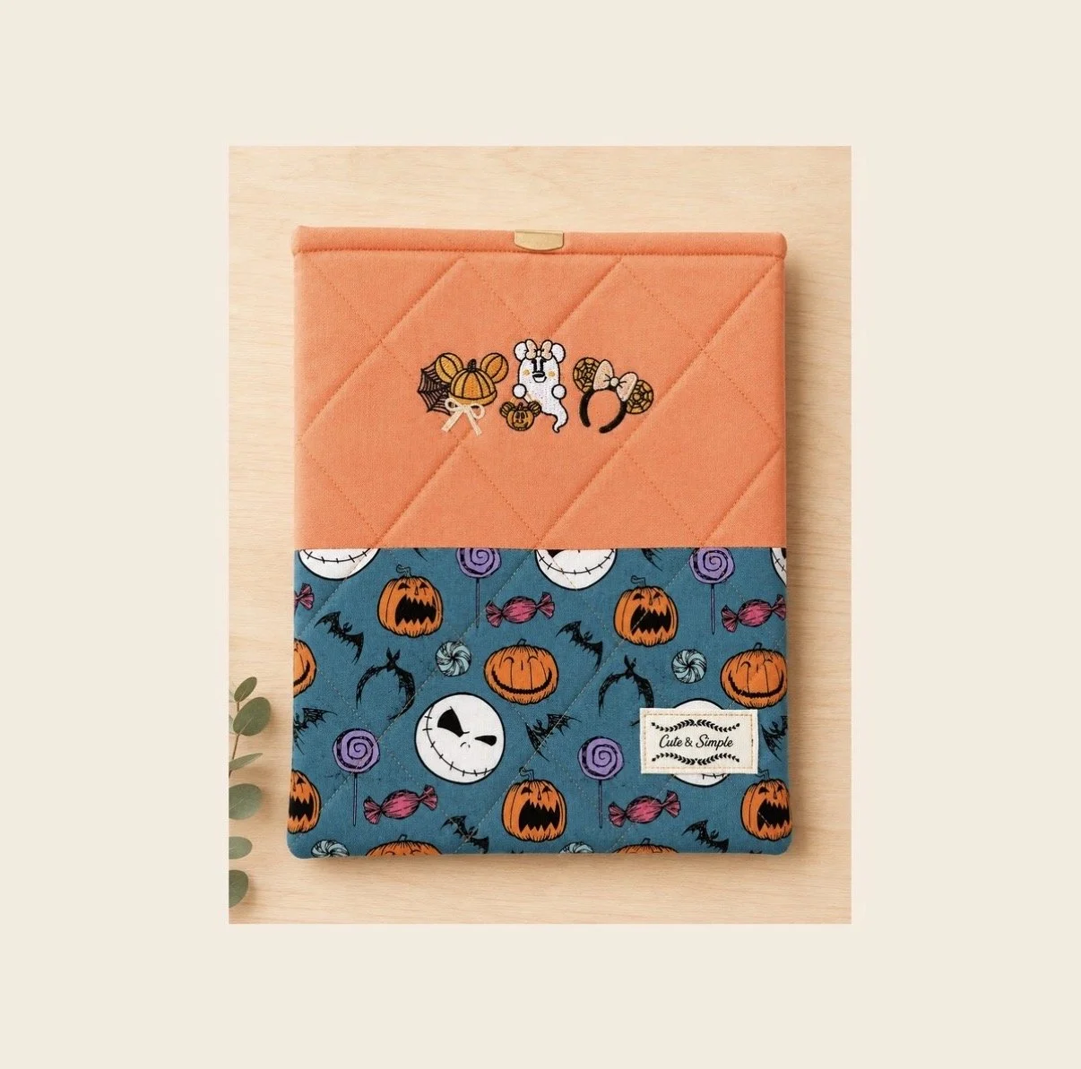 Spooky Pumpkin Patch Book Sleeve