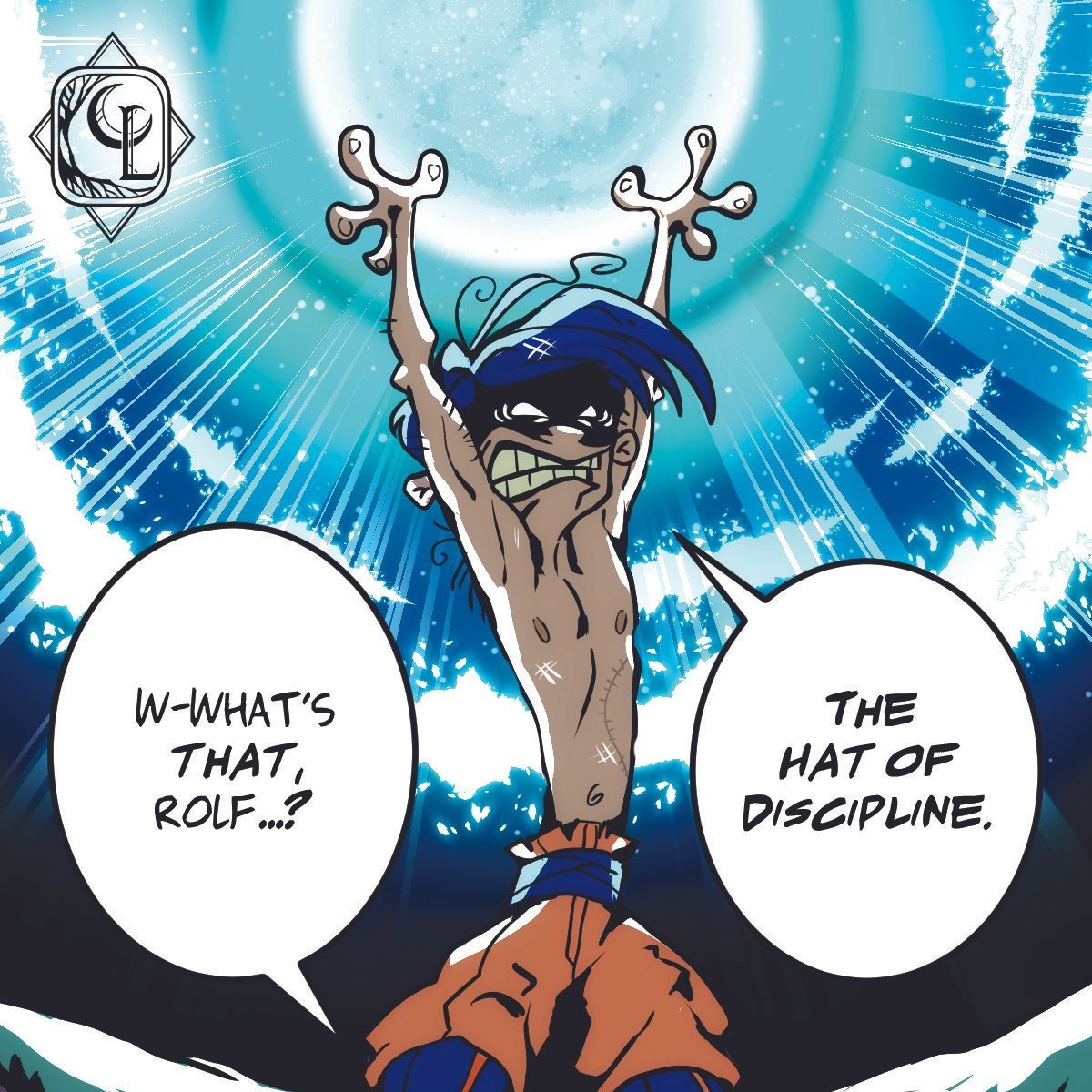 Rolf Spirit Bomb Print