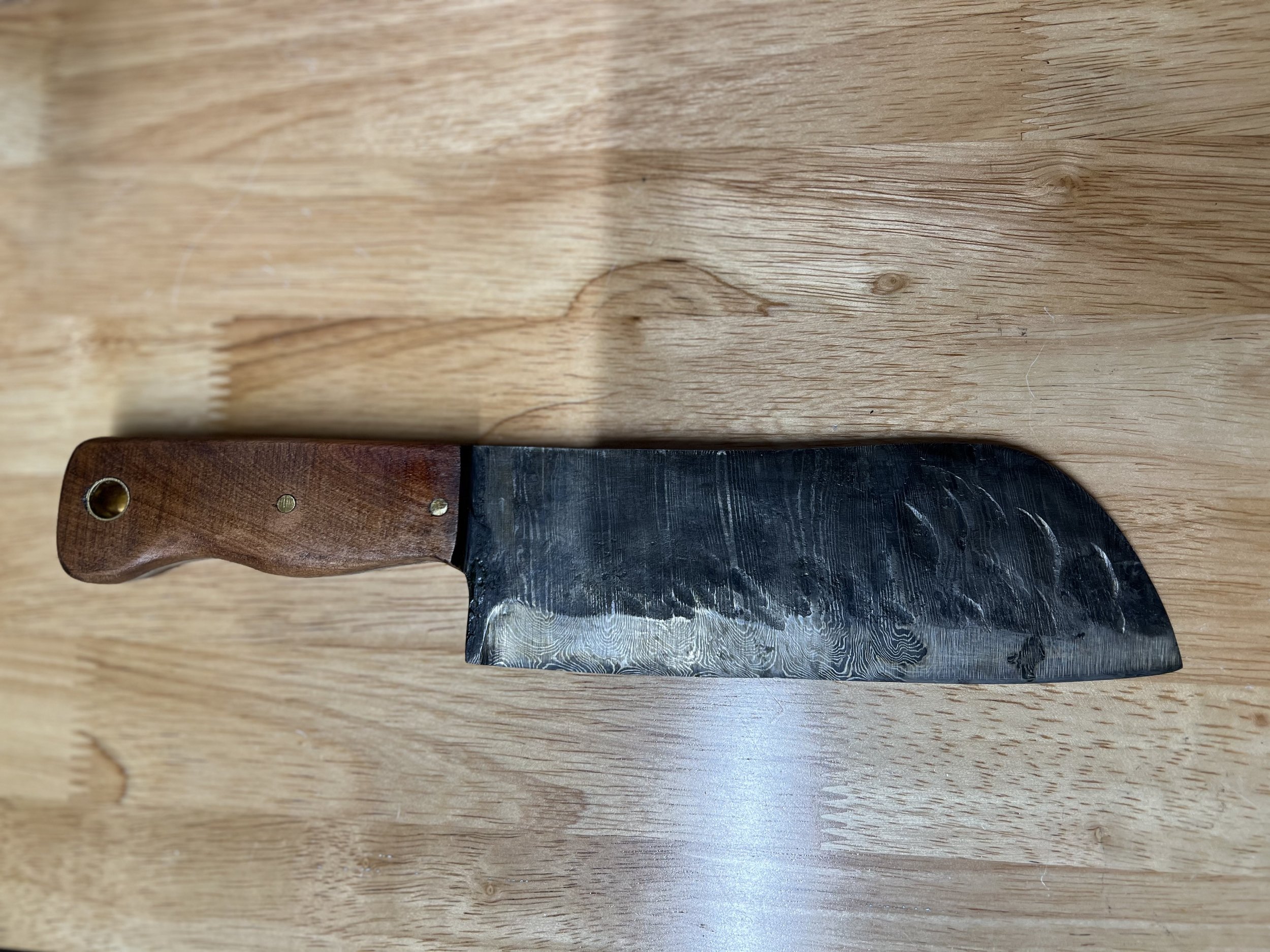 Damascus Cleaver