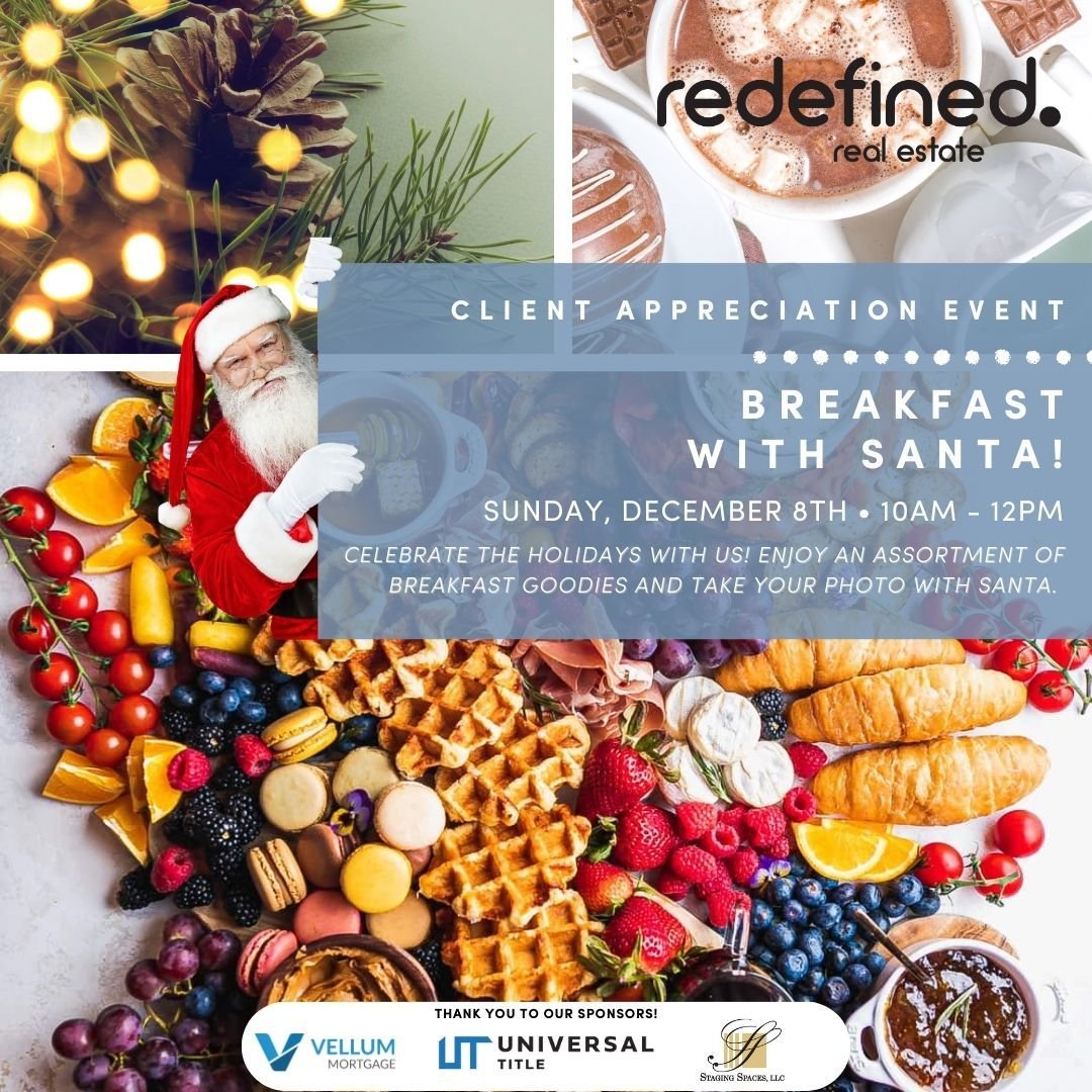 Santa is Coming to Town! 🎅🎄 Get ready for a magical morning filled with holiday cheer! Mark your calendars for Sunday, December 8th from 10AM to 12PM for Breakfast with Santa! 🎁✨

Join us for a delightful breakfast, and don't miss the chance to sn