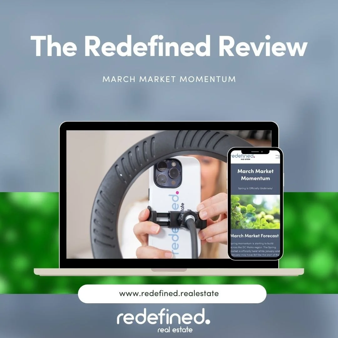 🌱 Spring energy is real and the Northern Virginia market is feeling it!⁠
⁠
Here's what the latest numbers are showing for our area:⁠
📈 Buyer activity up 5.2% YOY⁠
📝 New contracts up 10.8%⁠
🏡 Active listings up 12.4% (more options!)⁠
💰 Median lis