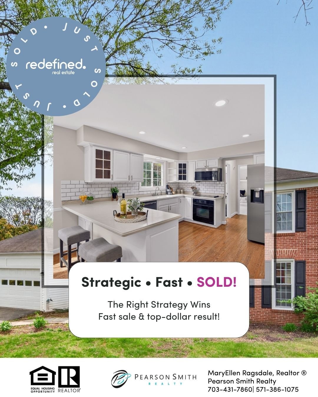 105 Peyton Rd is officially SOLD 🎉⁠
⁠
After just one week on the market, this home closed at the highest price per square foot in its neighborhood over the past year 💥 ⁠
Strategic preparation, thoughtful marketing, and strong buyer demand made for 