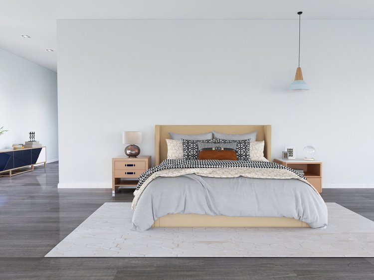 Neatly presented guest bedroom in a short-let property
