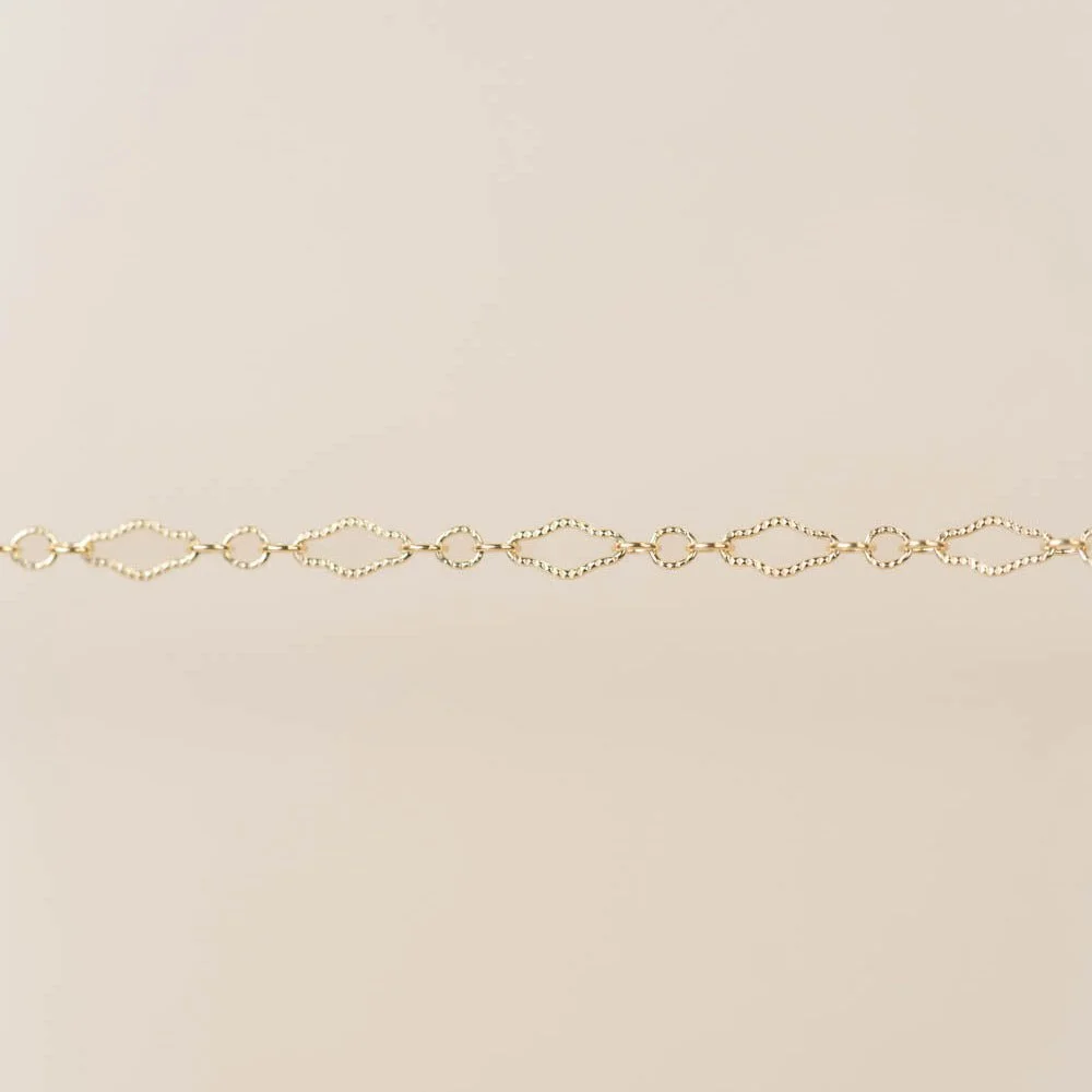 Diamond Link 14k Gold Filled