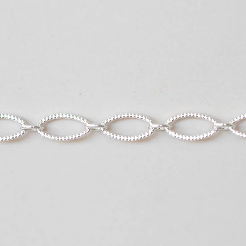 Oval Link Sterling Silver
