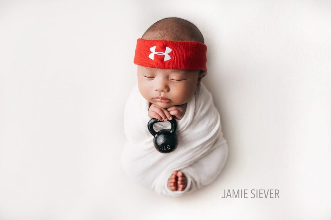 Crossfit Baby #3 |Delco Newborn Photographer