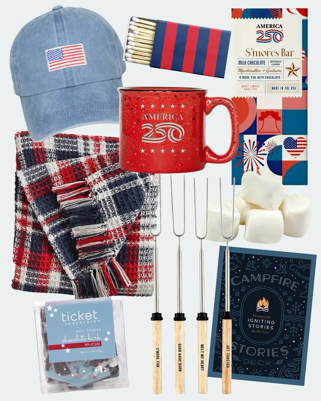 Current mood: ❤️🤍💙
.
.
.
#independenceday #4thofjuly #america250 4th of july gifts, independence day, happy birthday america, summer gift inspo, patriotic gift ideas, fourth of july gifts, red white and blue theme gifts