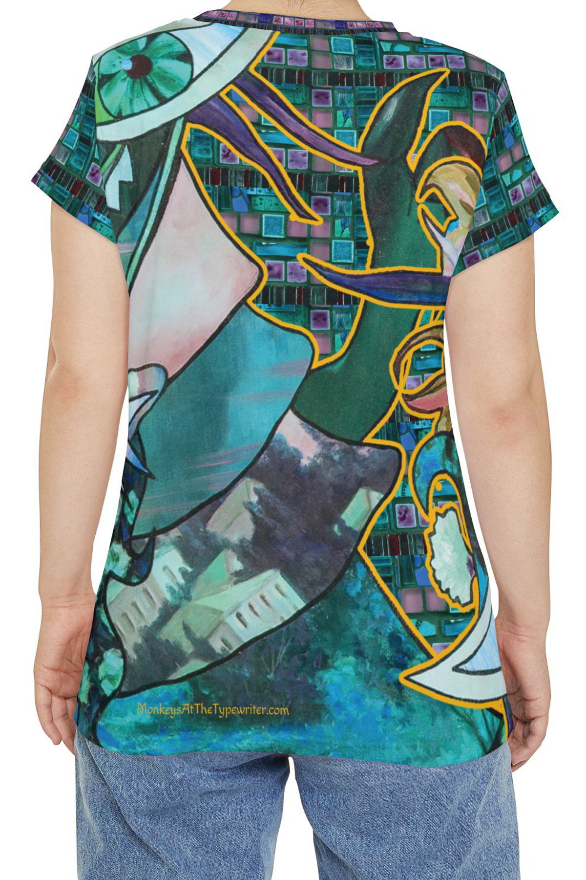 Hi-Miami-Womens-Short-Sleeve-Roonie-Mashup-Back-Cutout.png