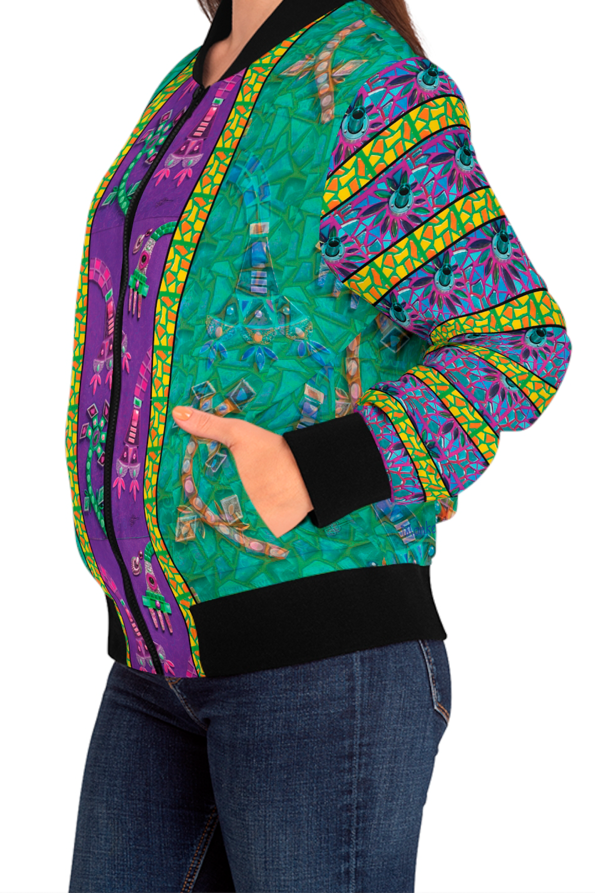 Smart-Printee-Womens-Bomber-Jacket-Fiore-Zampe-Left-Wild-Cutout.png