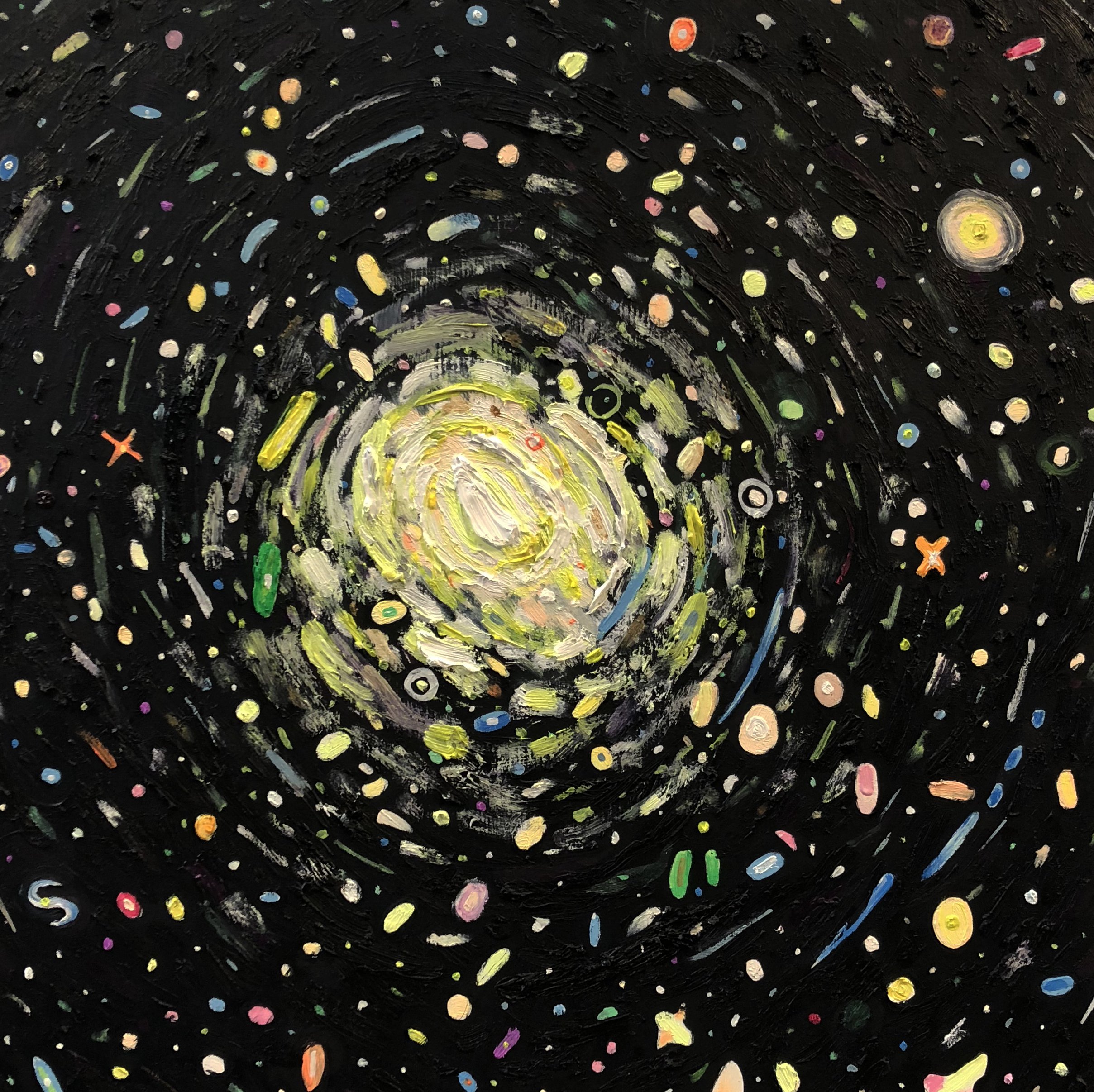 Untitled | 10" x 10" | oil on wood panel | 2018