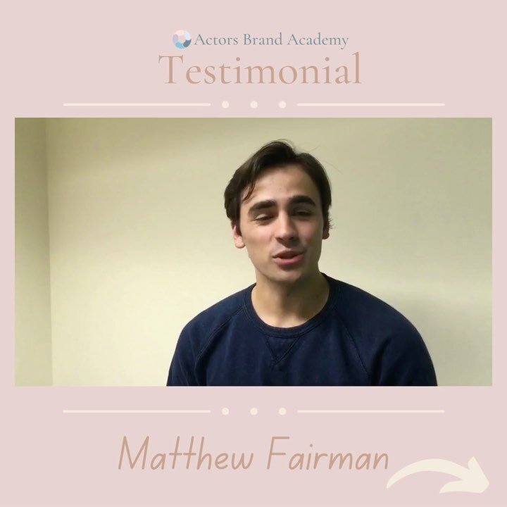 💥Having the knowledge and tools to Network and Navigate your Acting career is one of the biggest takers I&rsquo;ve gotten from Actors Brand Academy💥

@m.fairman has truly become so well-rounded as an Actor, that there is NO DOUBT he will achieve al