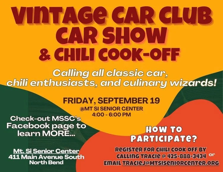 Vintage Car Club Car Show & Chili Cook-Off