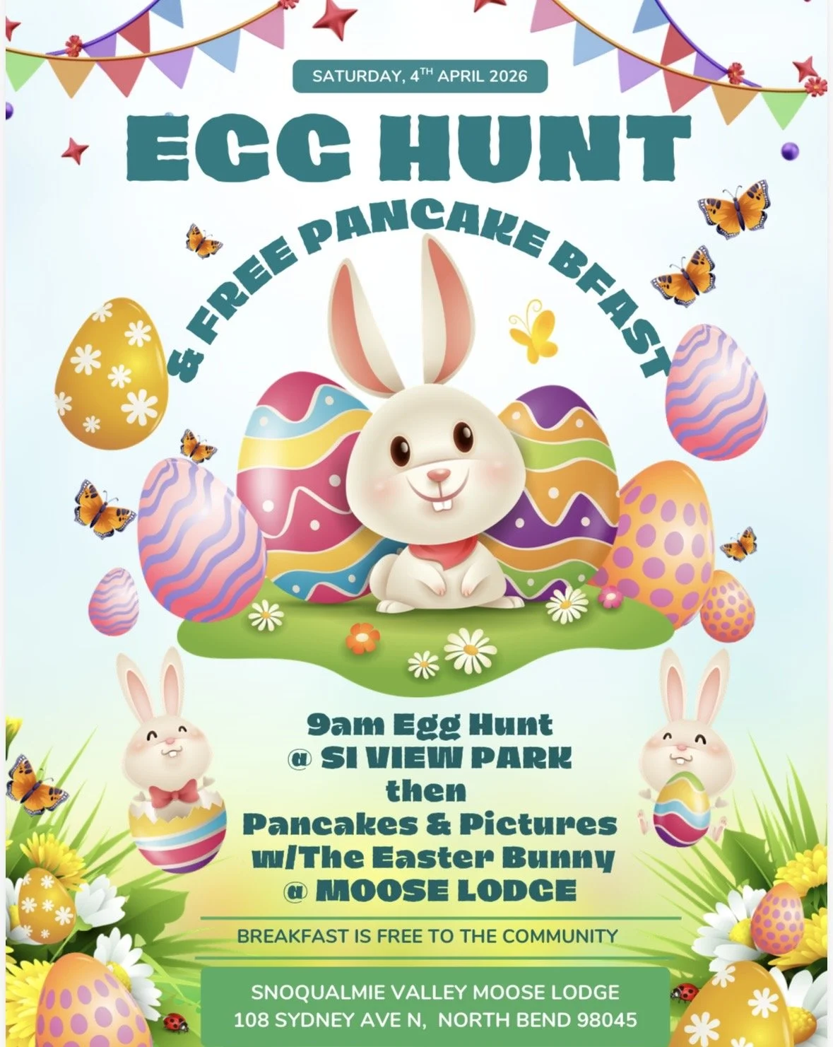 Snoqualmie Valley Moose Lodge Egg Hunt