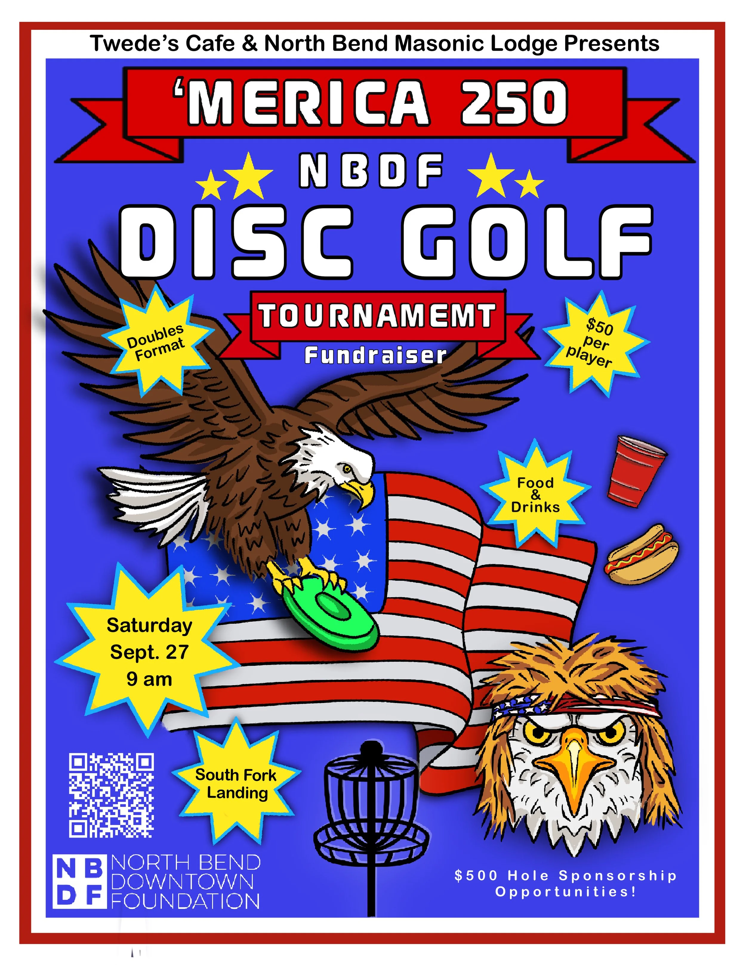 North Bend Downtown Foundation Disc Golf Fundraiser  