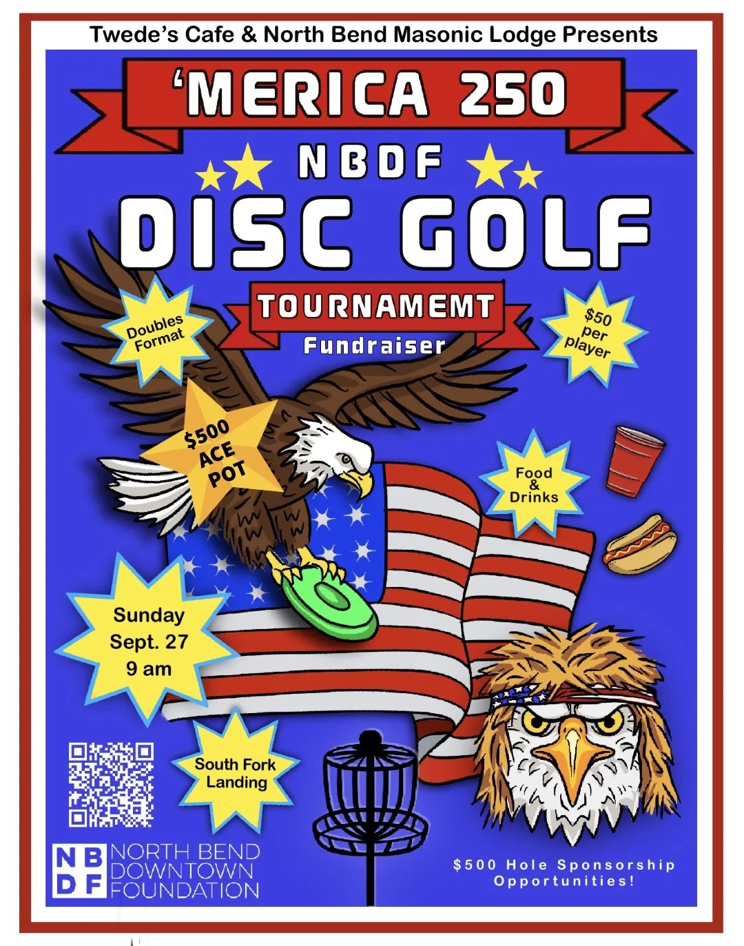North Bend Downtown Foundation Disc Golf Fundraiser  