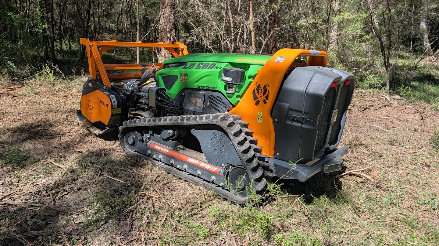 Meet the Green Climber LV600 PRO.

Power. Stability. Total control on extreme terrain.
Built for serious vegetation management, the LV600 PRO delivers high-performance cutting in the toughest environments -  from roadsides to heavy regrowth and steep