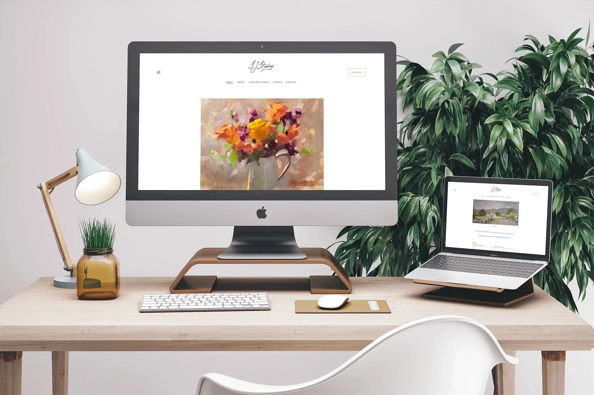 Sarah Stanley Fine Art Website