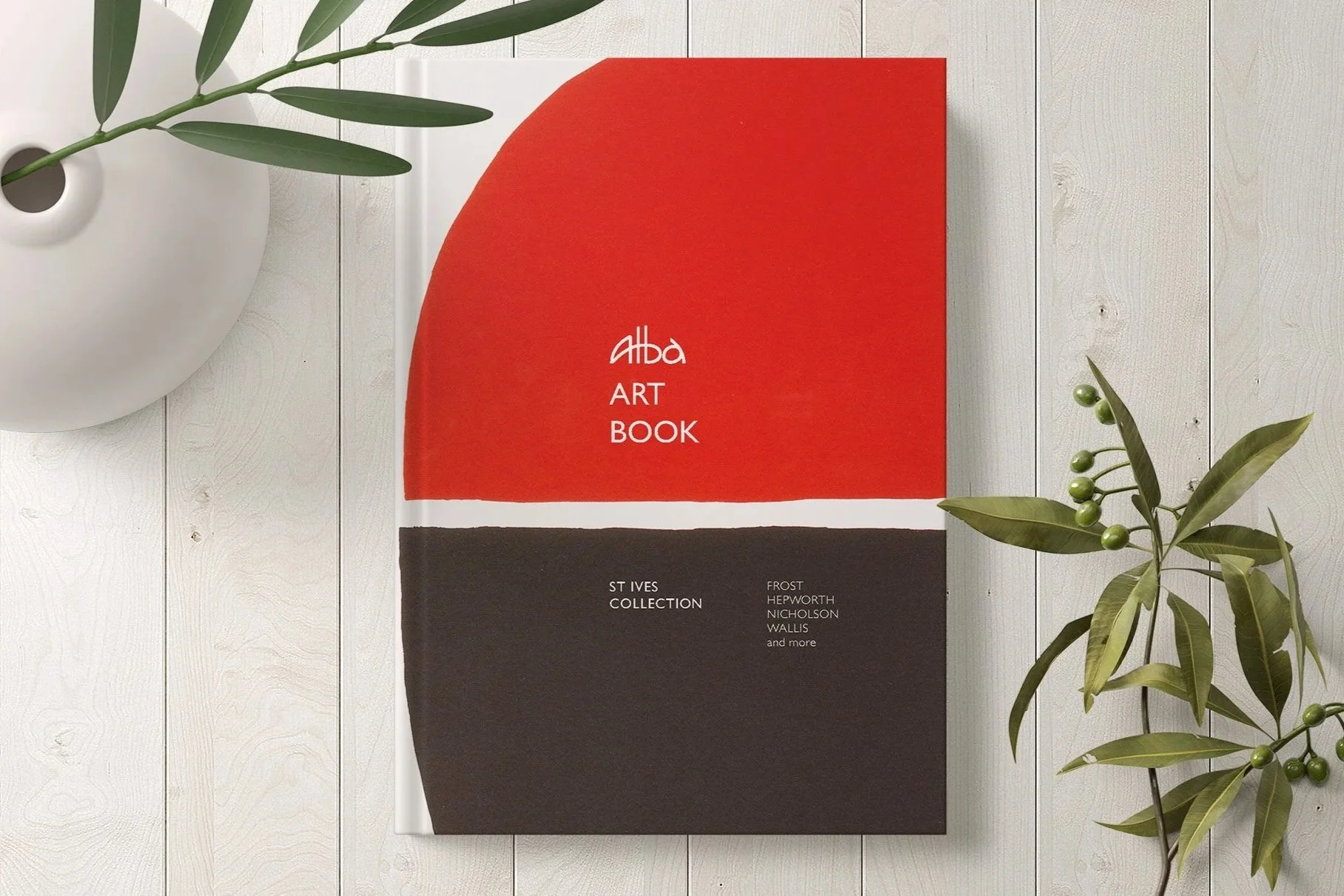 Alba Restaurant Book Design by Fiona Routledge St Ives Collection
