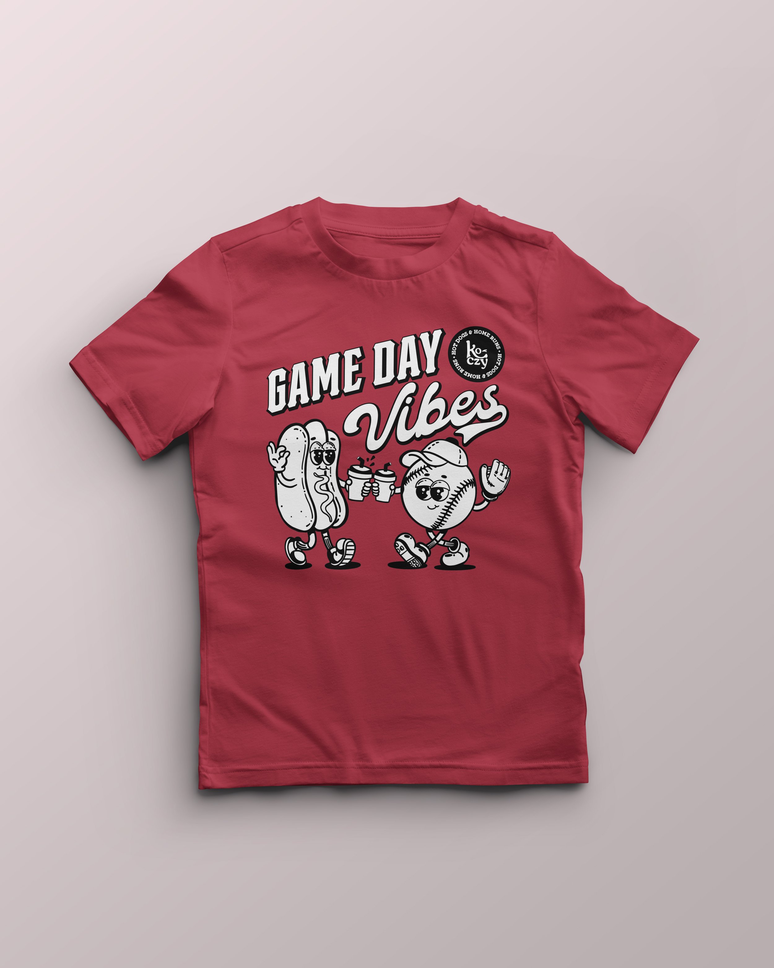 Hot Dogs & Home Runs Youth Tee