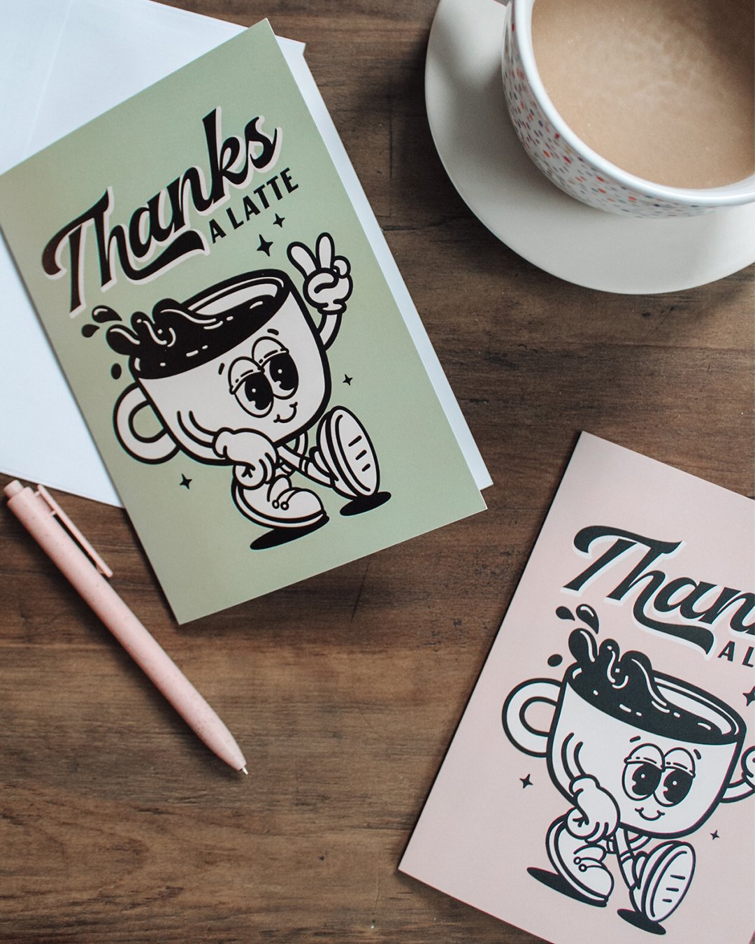 Thanks a Latte Card Packs ☕