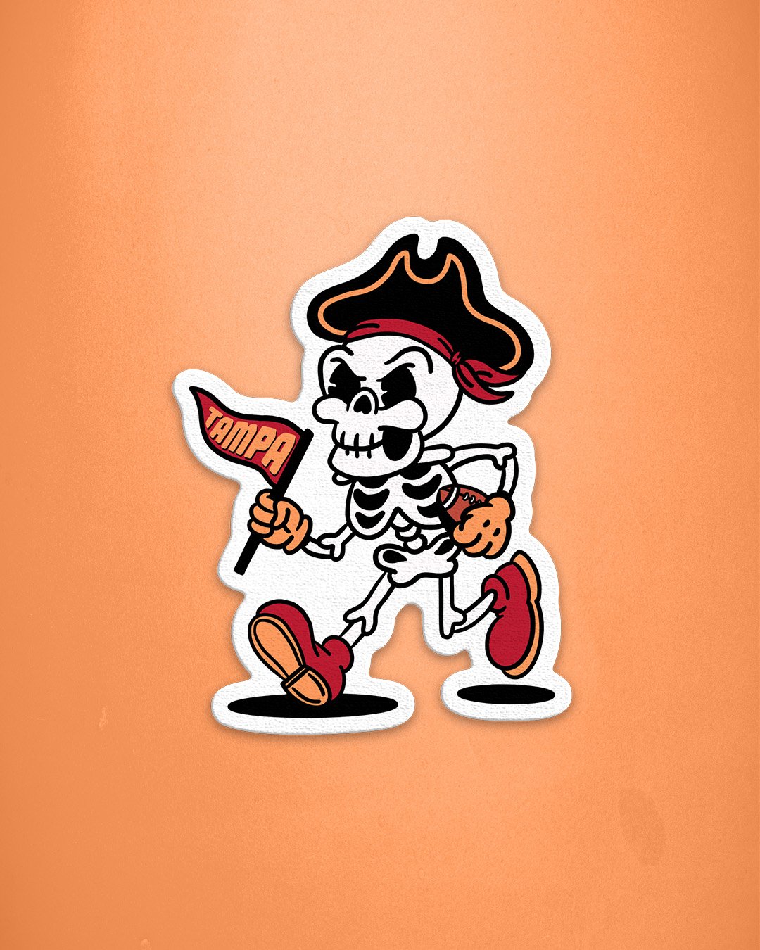 Tampa Throwback Sticker