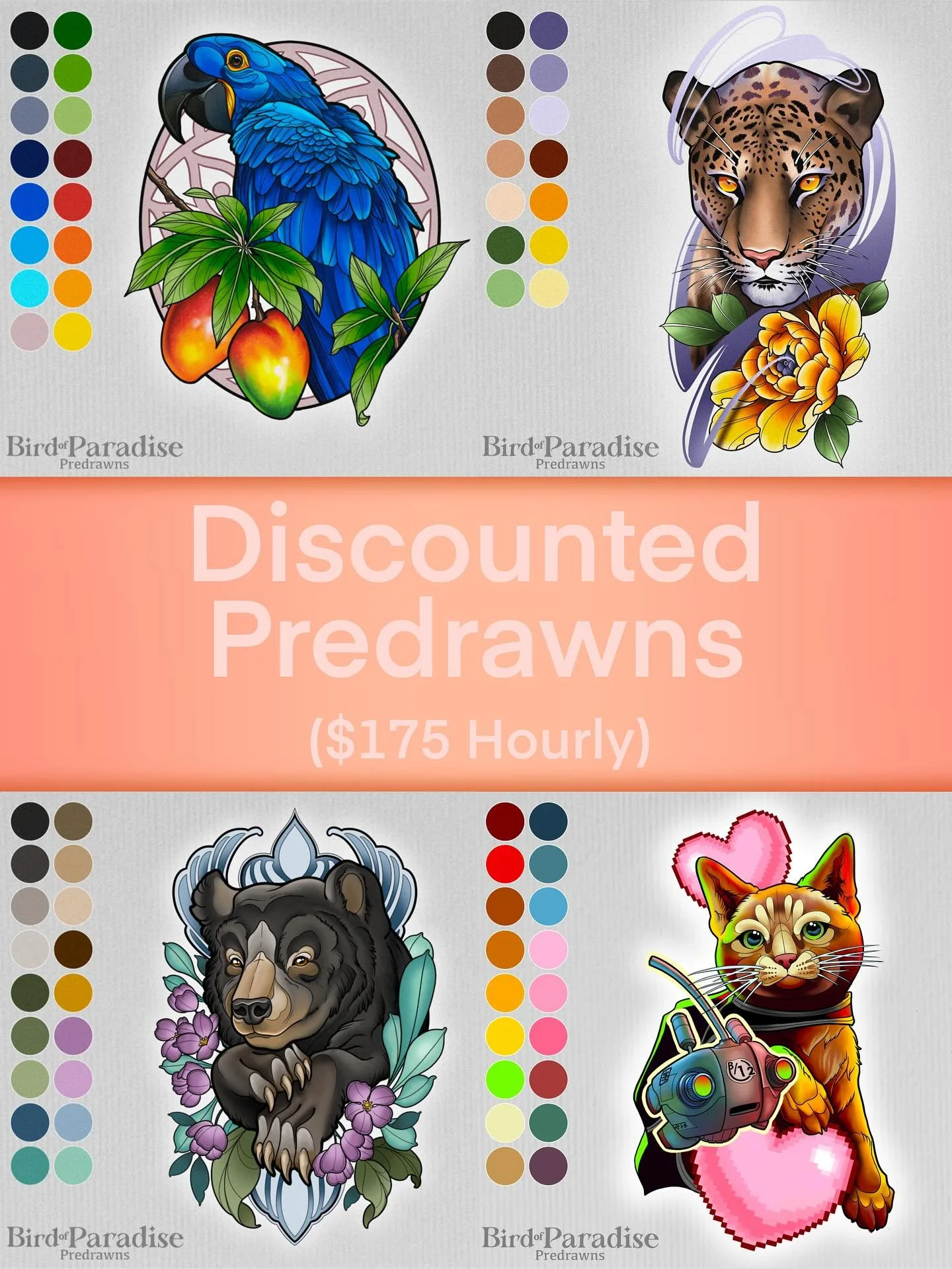Part 3 of 3 of my discounted predrawns! These, as well as the last 2 posts will be the only predrawns I offer up at a discount as of now! So snatch them up while you can! Once someone snatches it, it will be unavailable ❌ booking link in bio❤️