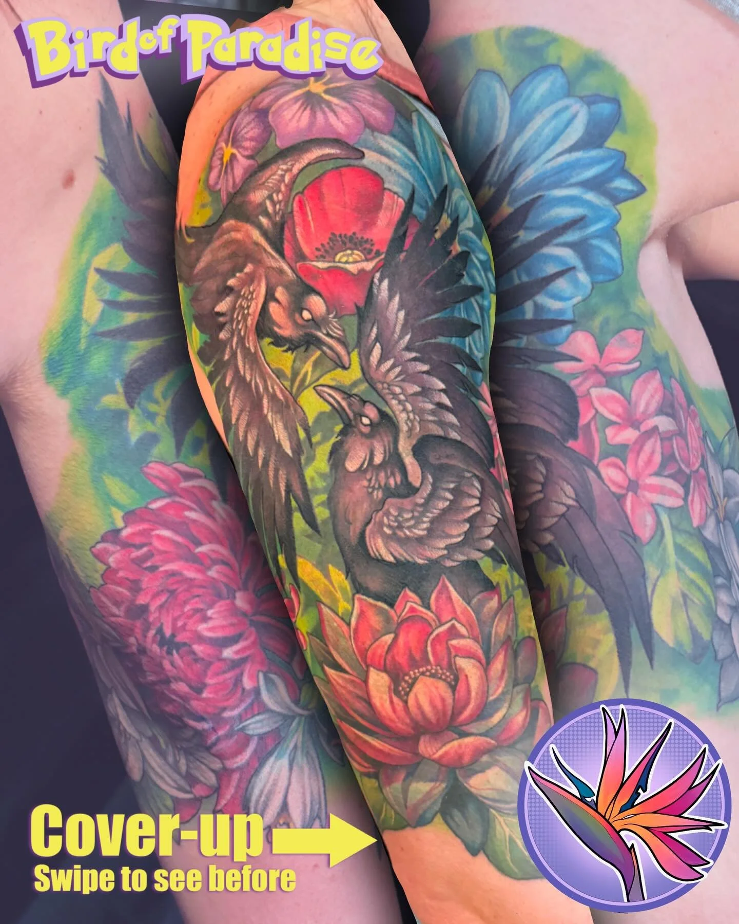 Nothing is as rewarding as seeing a piece get completely covered! My client even shed a few tears. And that will always be something that sticks with me. I&rsquo;m so happy I get the opportunity to make people love their skin again. And I am ALWAYS t