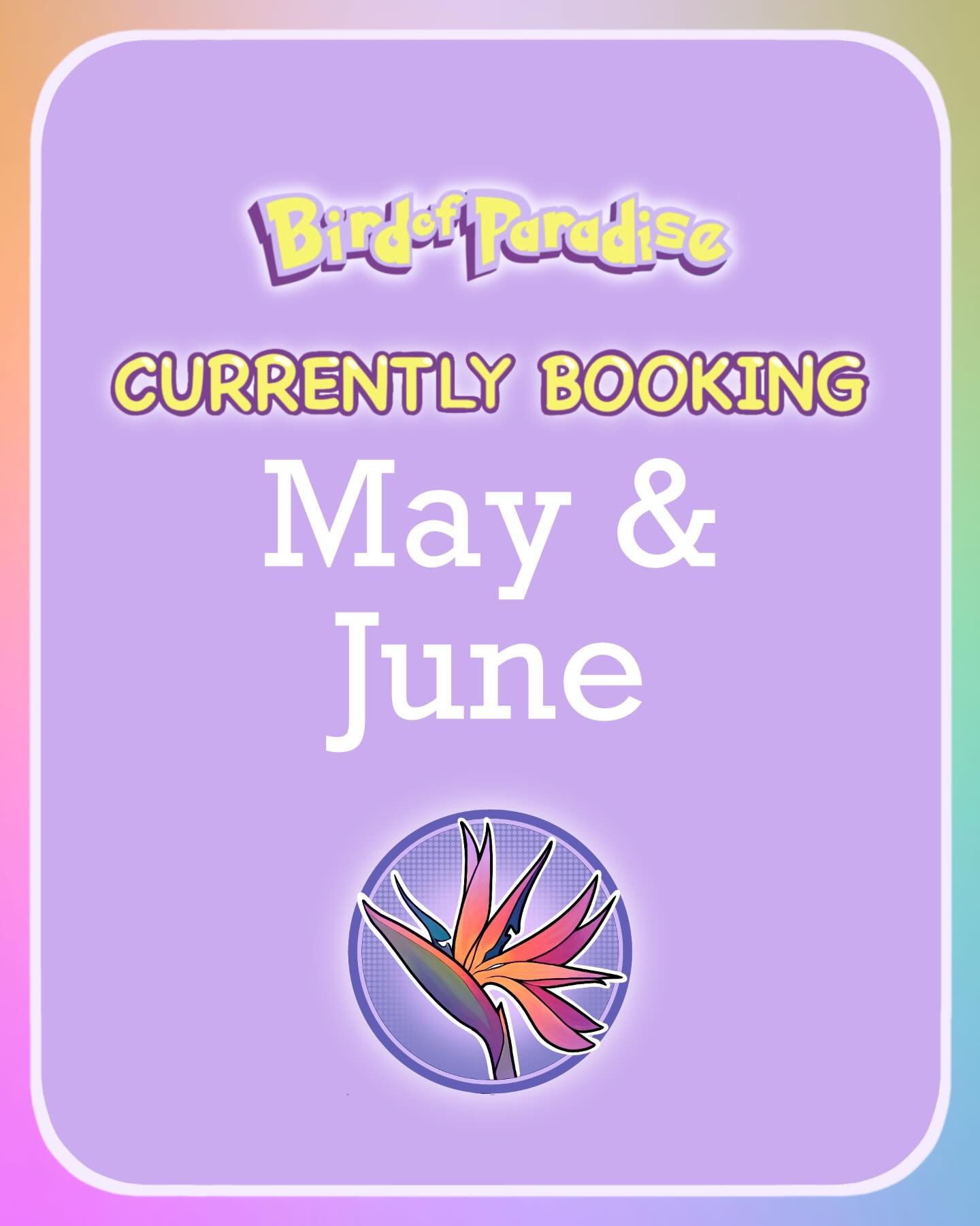 Currently booking May and June💕 link in bio!