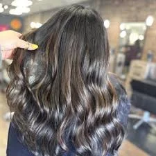 Professional blowout styling at Hair Effex Bellmore NY