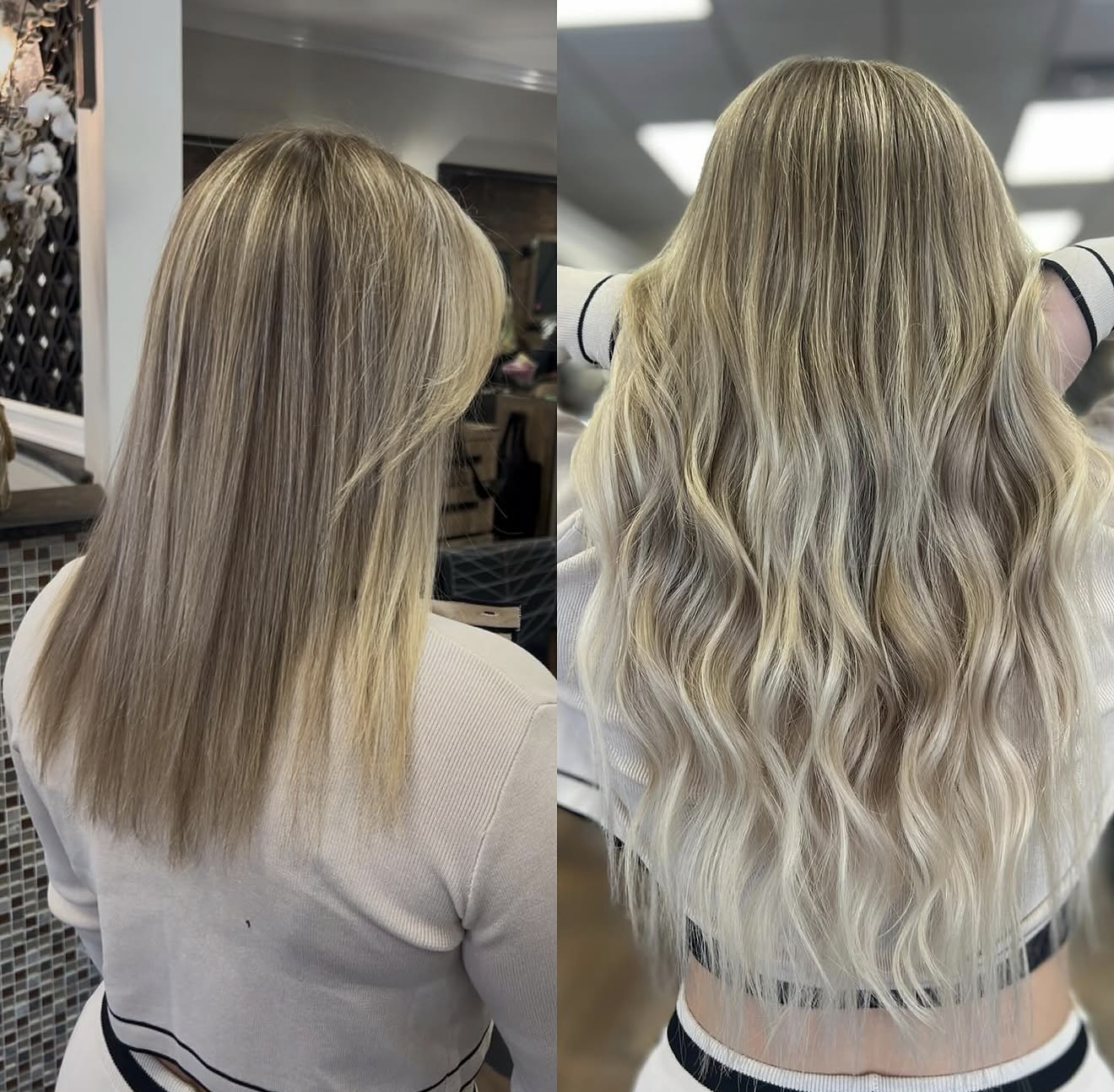 K-tip and weft hair extensions specialist near me — Hair Effex Bellmore Long Island NY