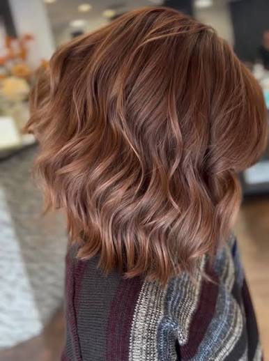 Precision women's haircut at Hair Effex salon Bellmore NY