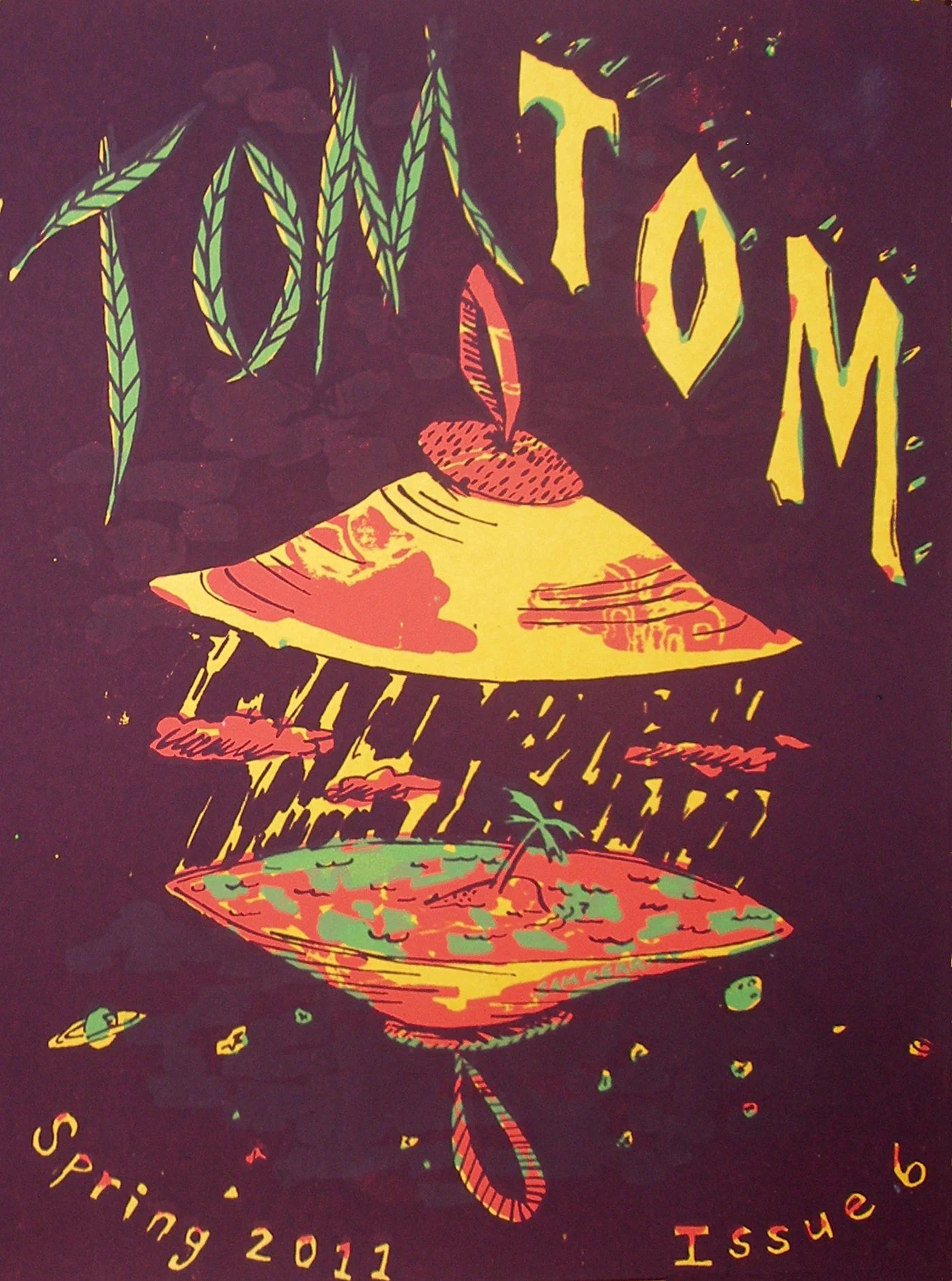 "Tom Tom Magazine Limited Edition Cover" 2011
Screenprint