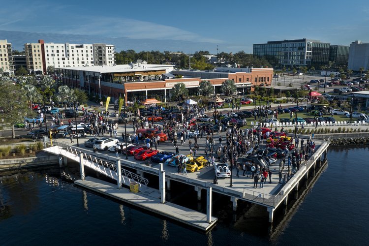 Drone Photography Car Show