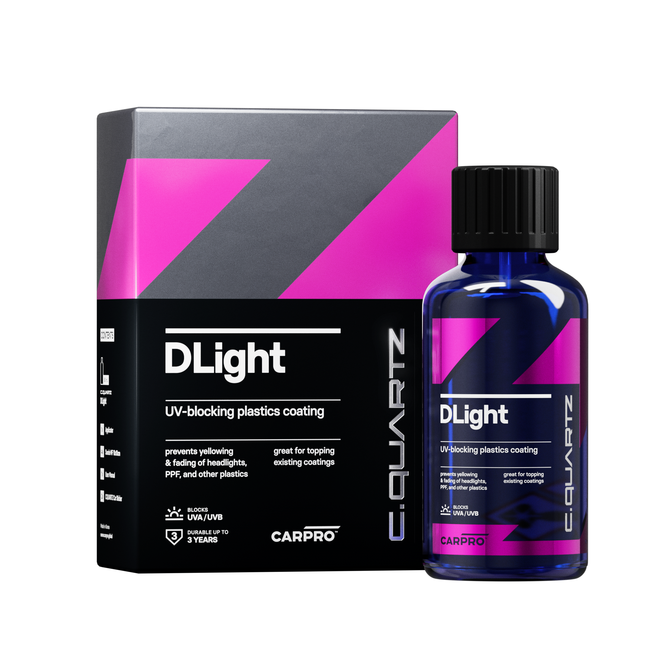 DLIGHT - UV Blocking Plastic Coating