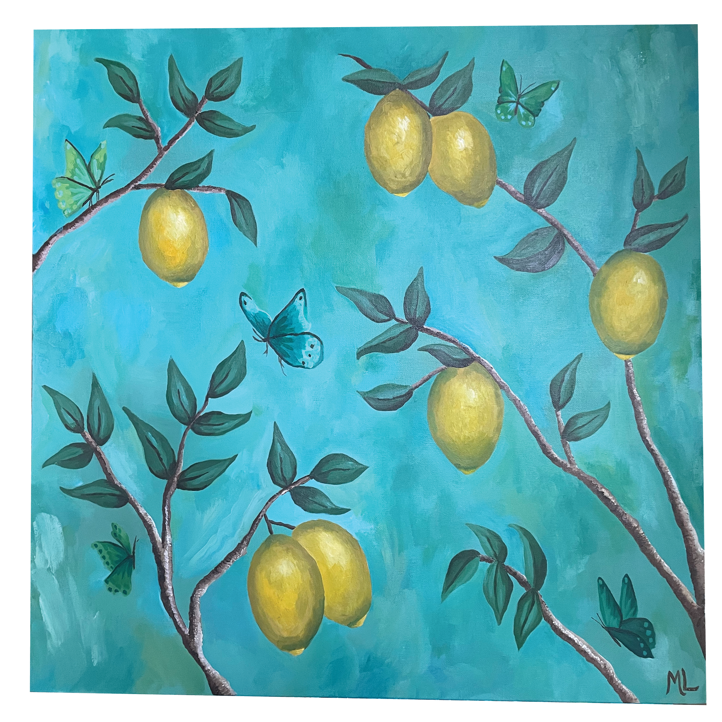 Lemon Butterfly Garden