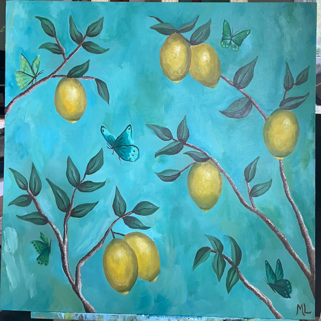 Lemon Butterfly Garden