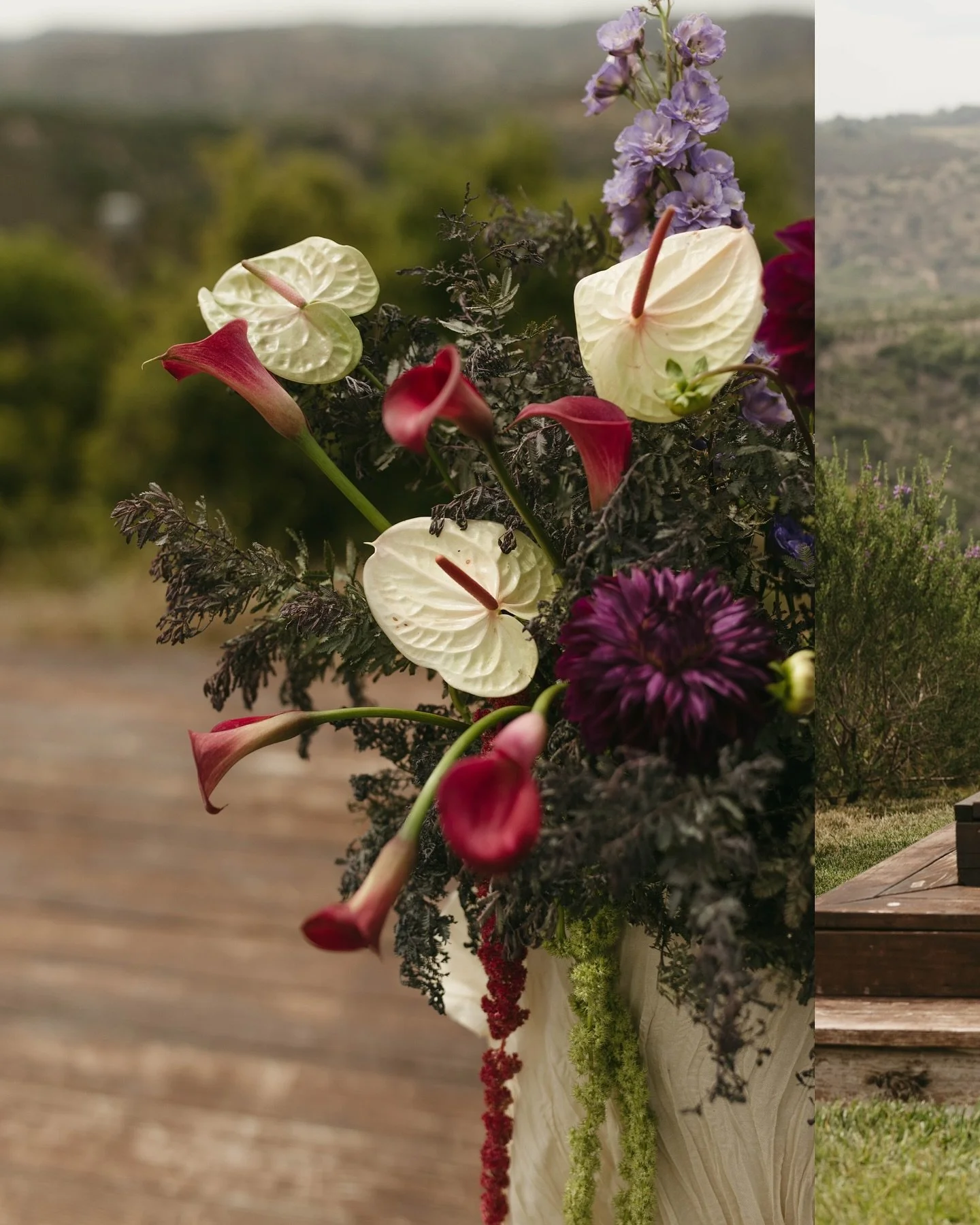The vibiest florals to match the coolest of couples 💕💜

Photo @byalexnena