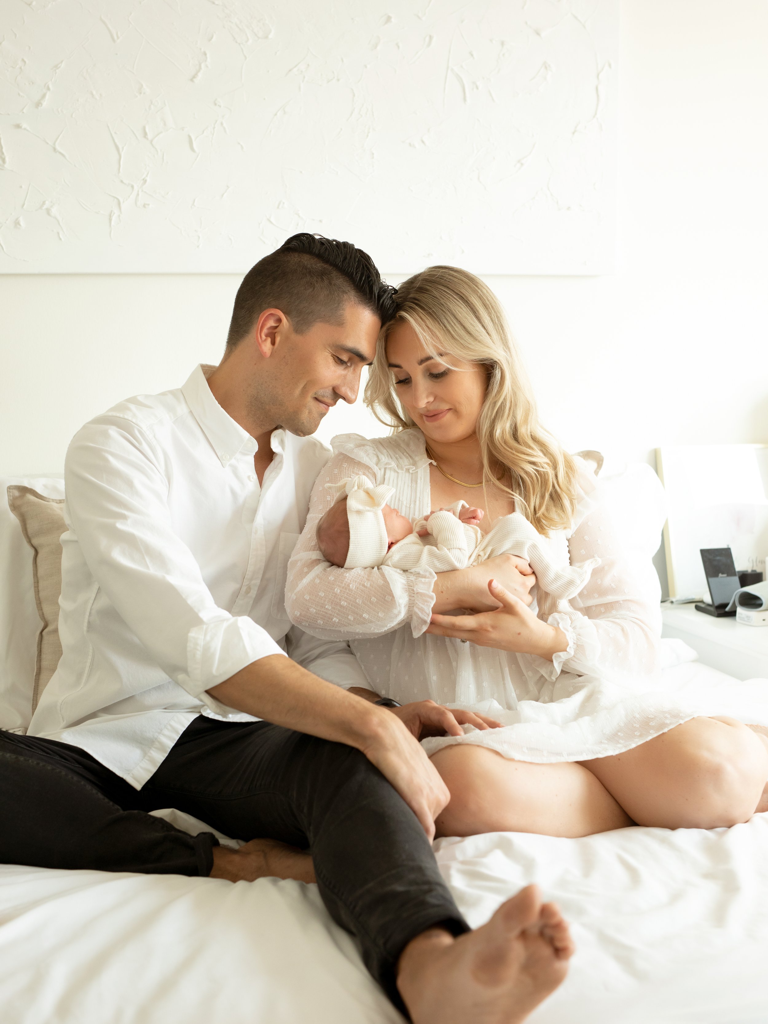 Morristown New Jersey in home Newborn photography