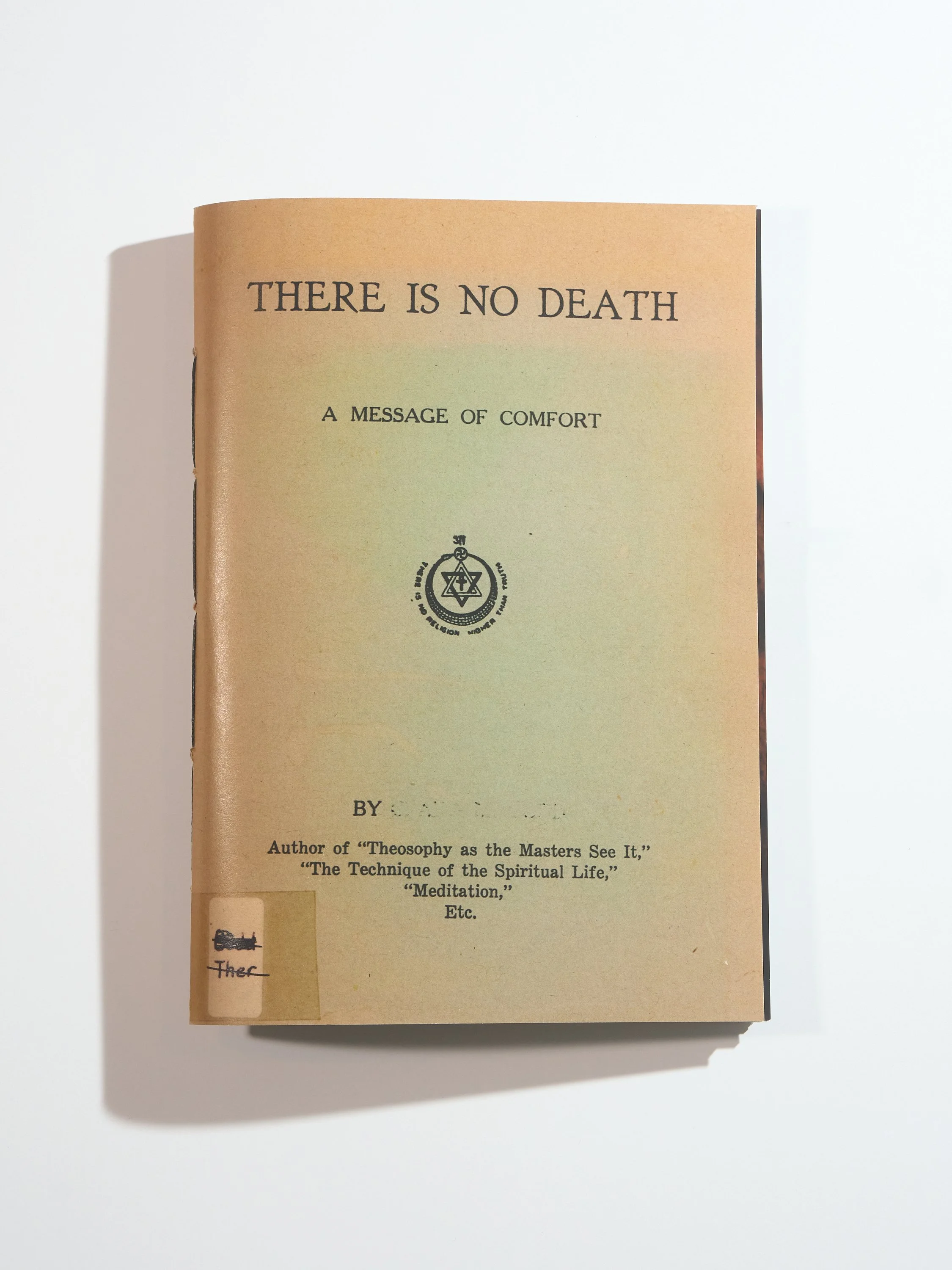 There Is No Death photobook dummy cover by Jason Hendardy