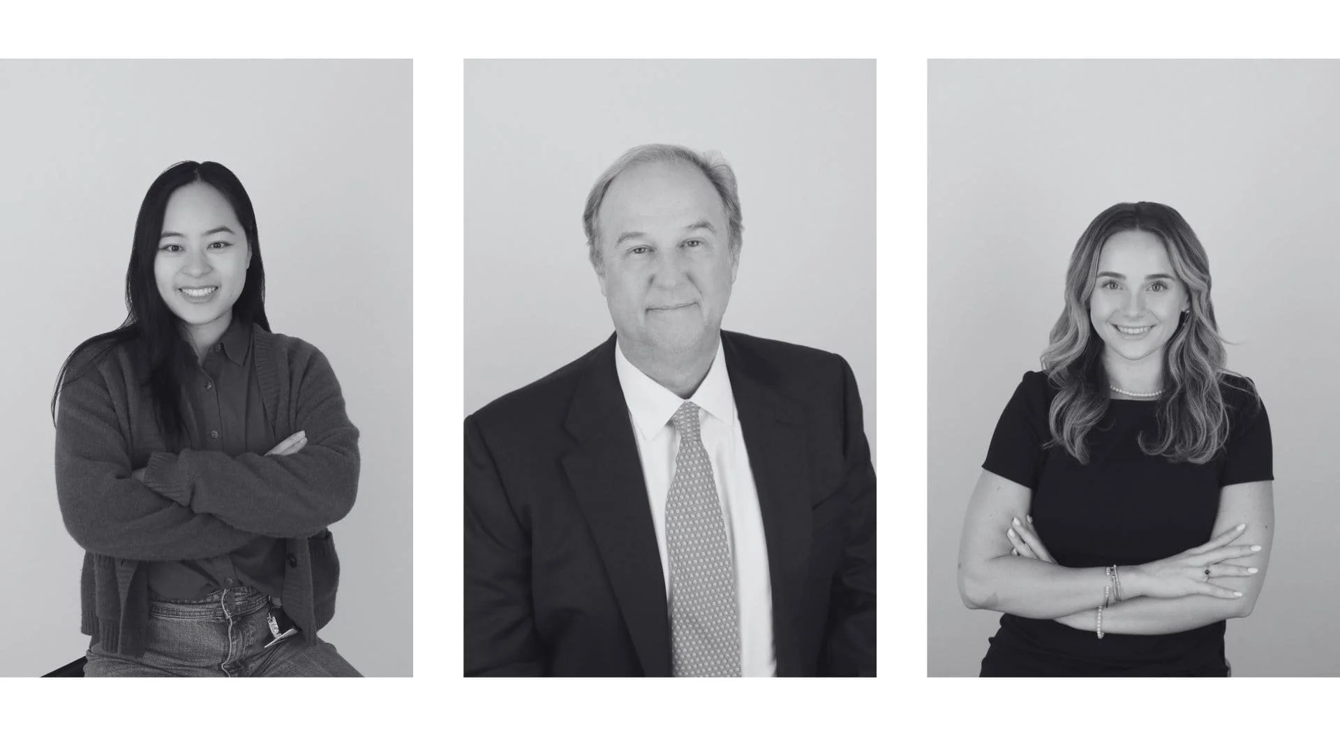 black and white headshots