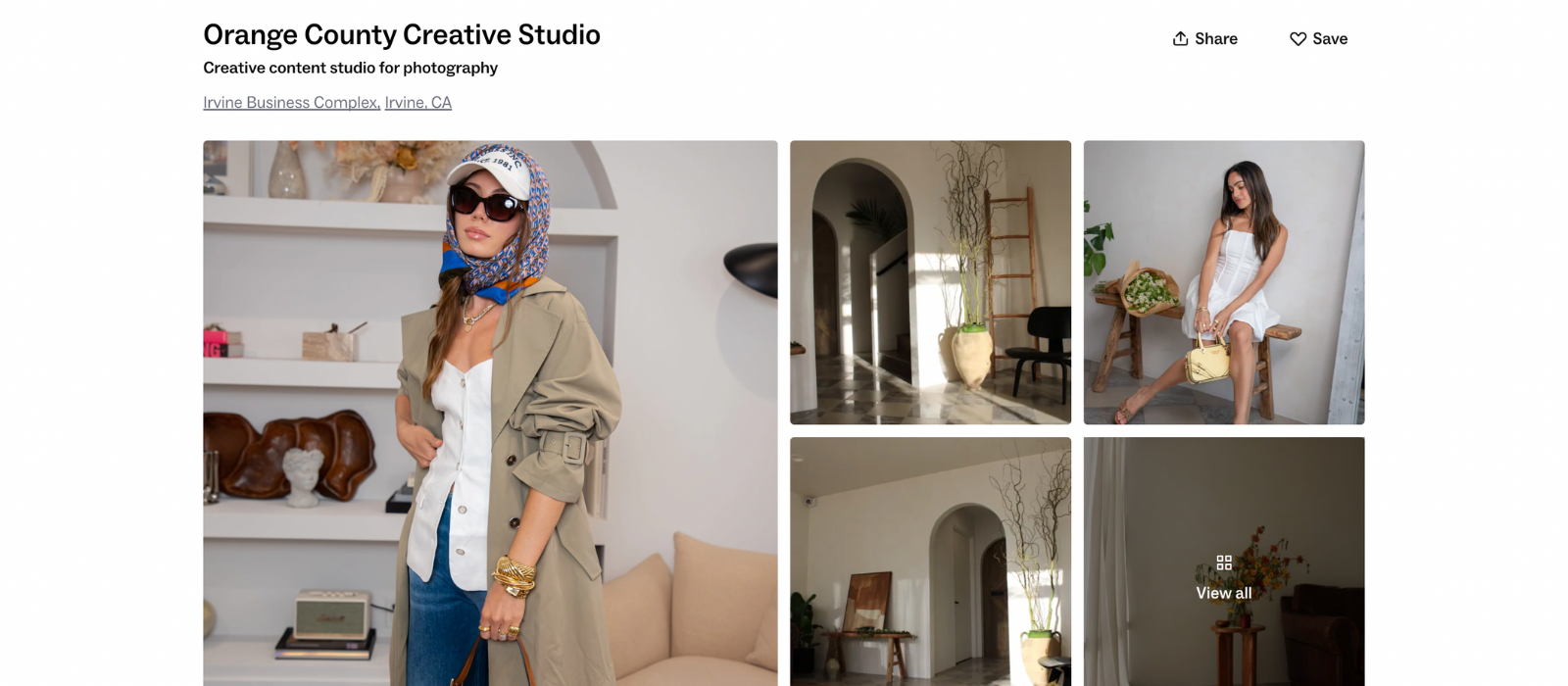 4. OC Creative Studio - Photo Studio Irvine