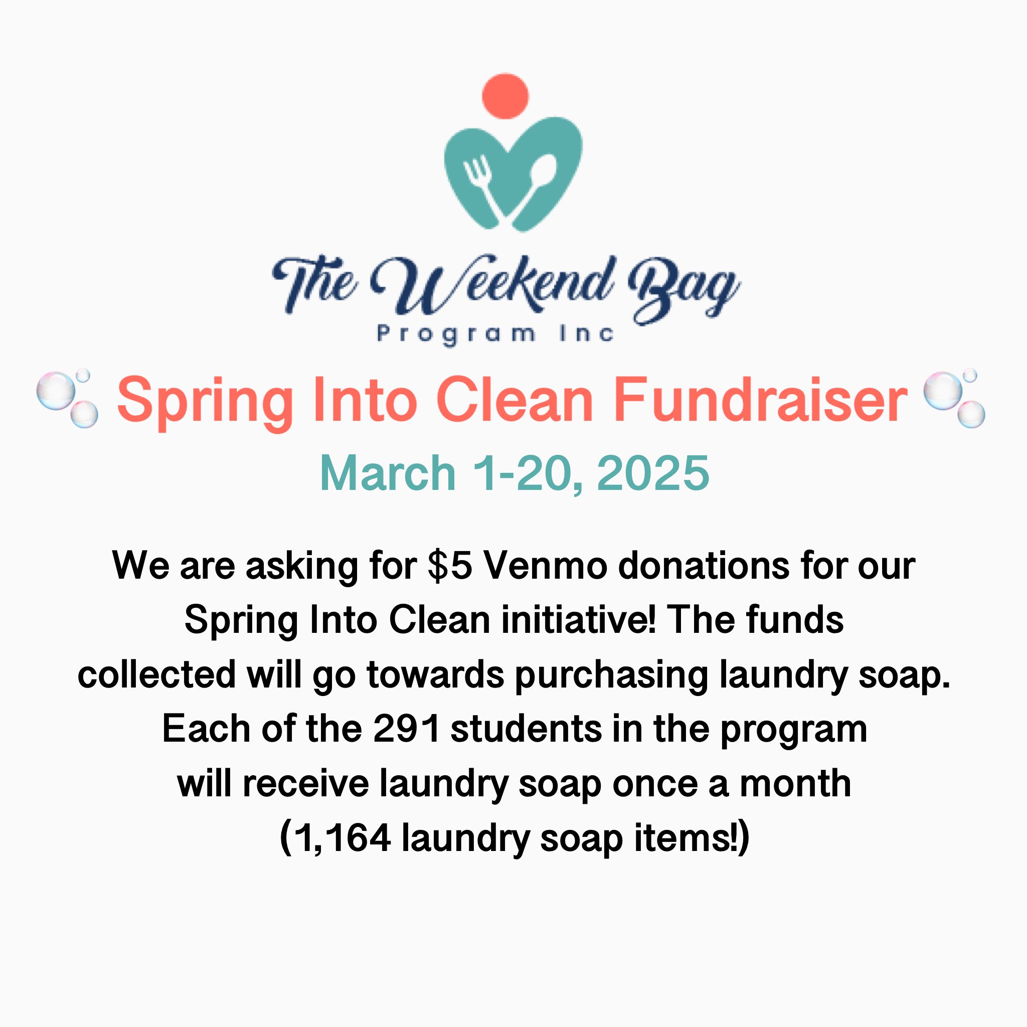 Spring into Clean Fundraiser