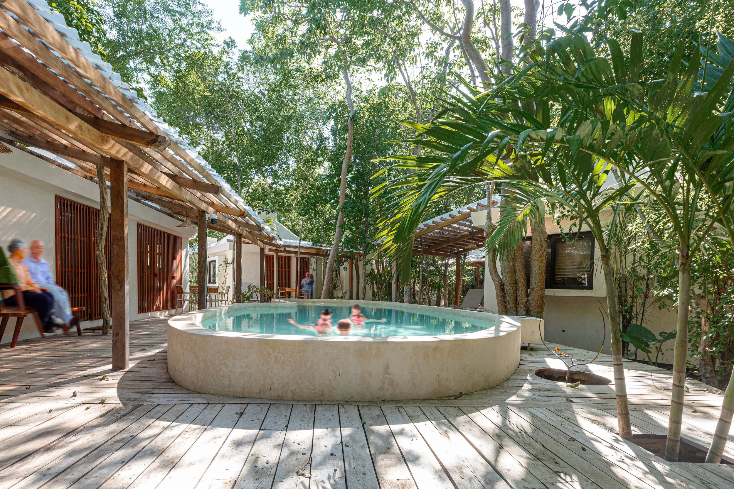 Pura peaceful villas in the heart of Tulum Mexico