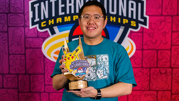 Paul Chua with his EUIC 2026 Championship Trophy