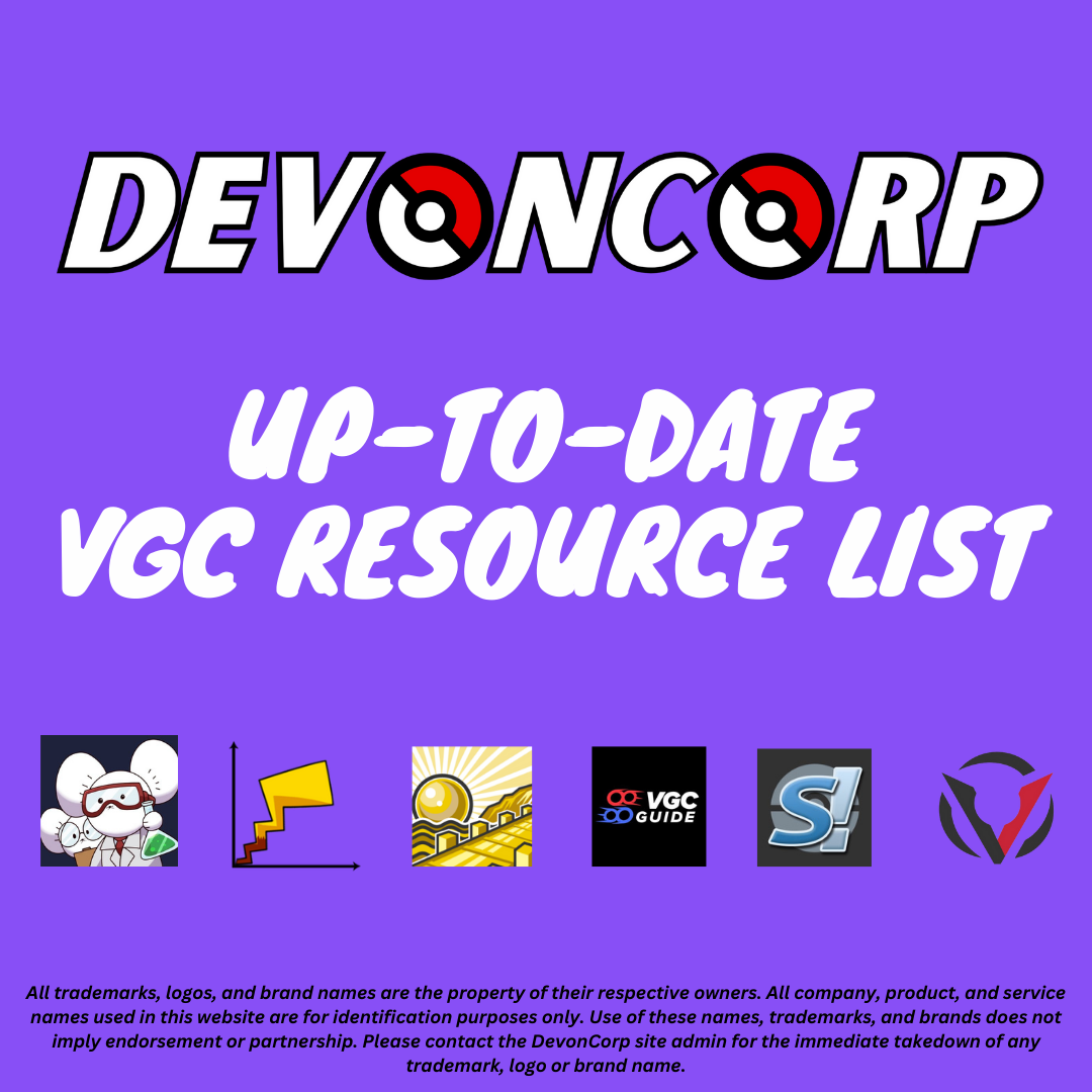 Vgc Notebook Up-to-date VGC Resources — DevonCorp