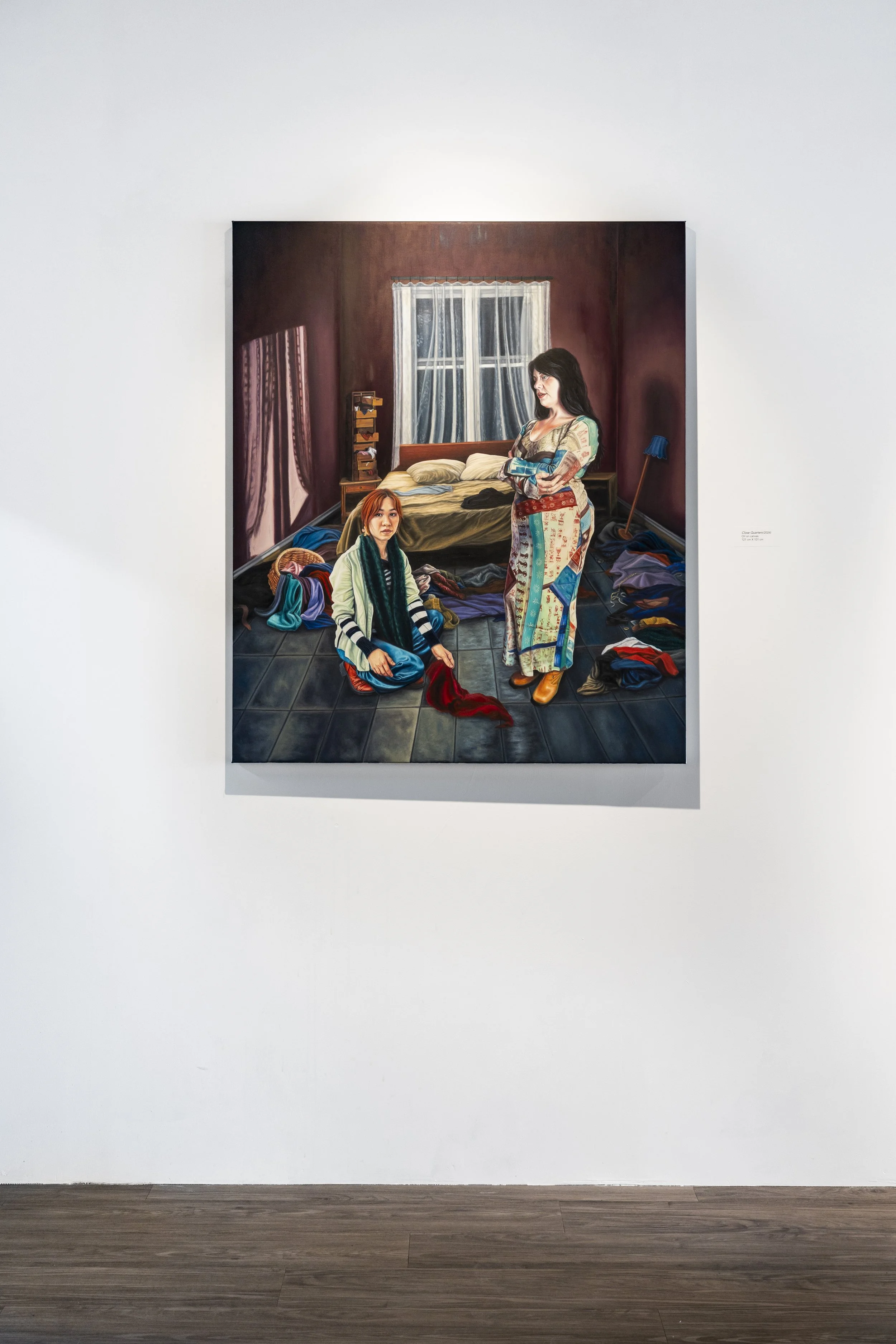 Installation view, Close Quarters 